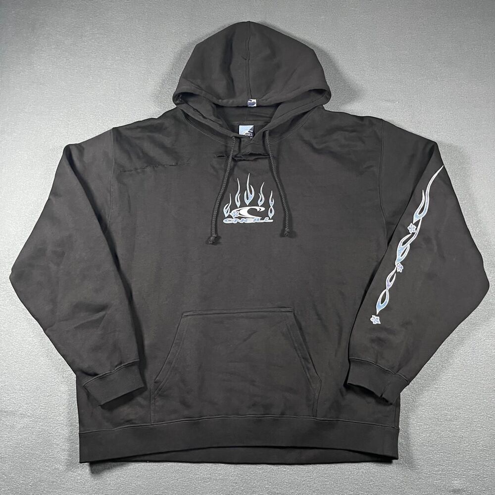 O-neill Men's Black and Brown Hoodie